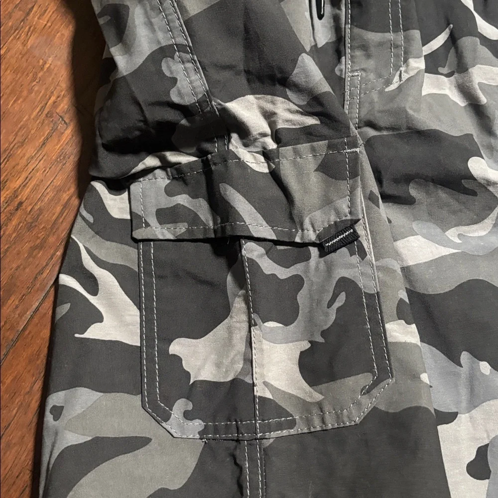 UNIVIBE Big Boys Stonedale Cotton Pull-On Cargo Shorts Size-XL Camouflage U
